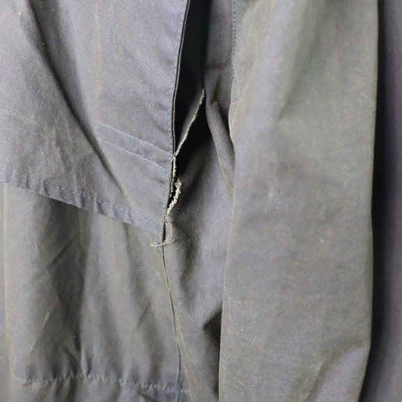 Vintage Lewis Creek Ducks Unlimited Collection Waxed Cotton Field Jacket - Picture 14 of 16